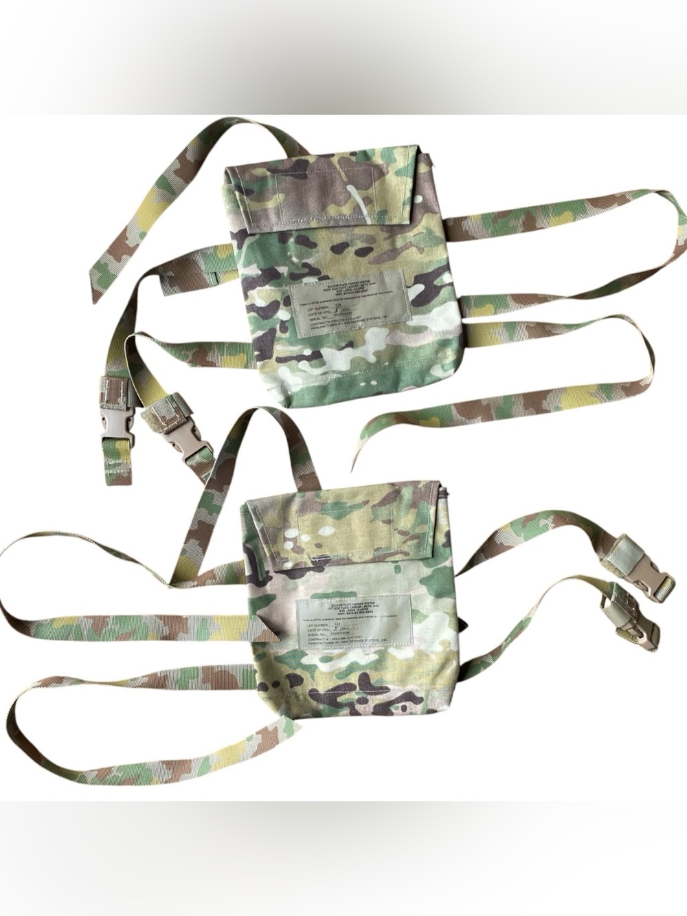 KDH Magnum TAC-1 Plate Carrier System Set 2 Side Armor Multicam Camo Military